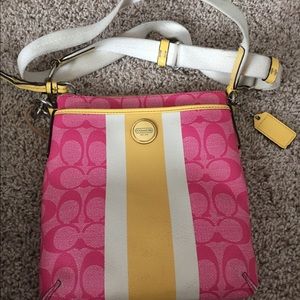 Coach sling purse